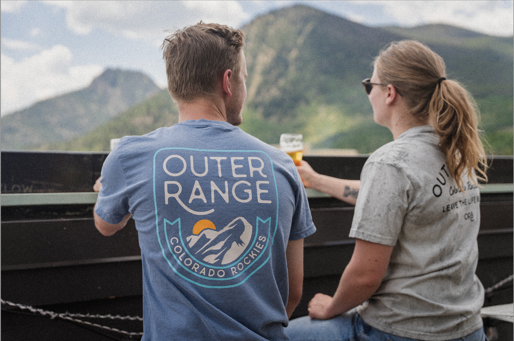 Blue Mtn Badge Tee