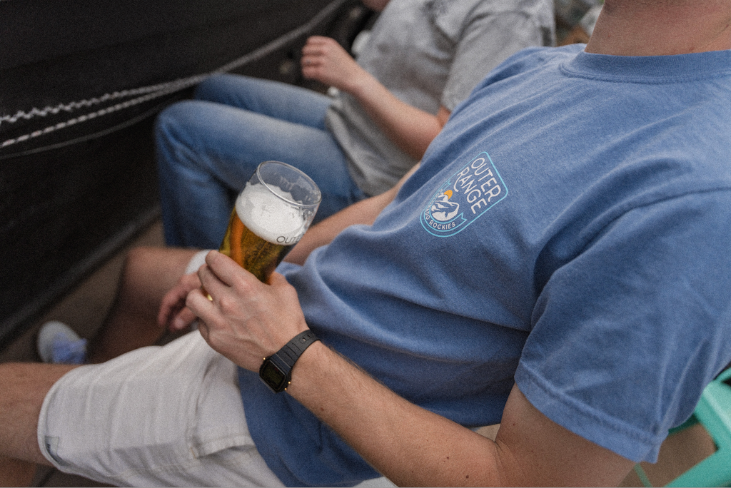 Blue Mtn Badge Tee